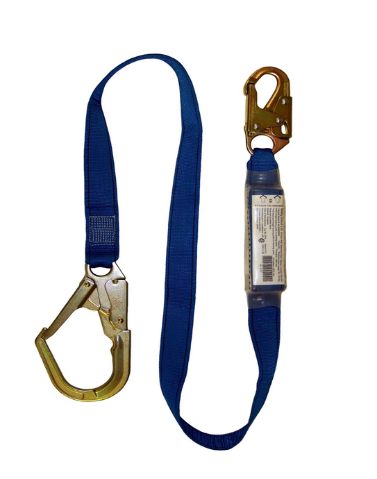 4ft Shock Absorber Lanyard 2 Snap Hooks