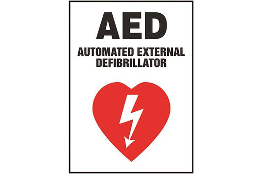 AED Sign 10x14