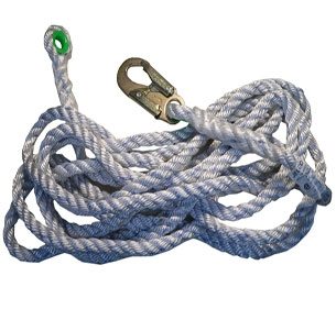 Lifeline 25ft W/ Snap Hook And Loop