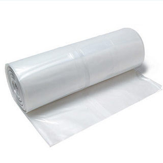 White 6 Mil Plastic Poly Roll 10x100'