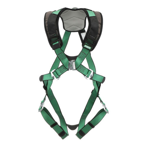 V-FORM+ Harness, Standard Back D-Ring, Quick Connect Leg Straps MSA